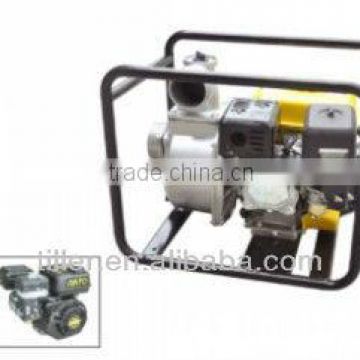 High efficiency 6.5HP 3inch yellow water pump by gasoline engine