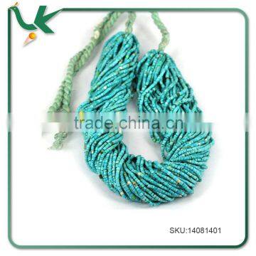 Strands Natural Blue Turquoise Bead Strand