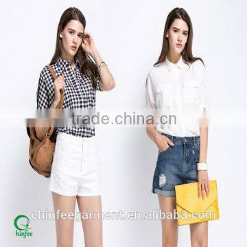 Half Sleeves Ladies Shirts Casual Shirts Blouses