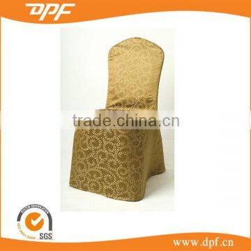 100% polyester jacquard hotel chair cover