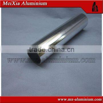 Mechanical polishing Aluminium tube with silver color for windows