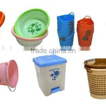 making various plastic household product