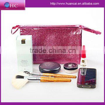 Colorful Funny Makeup PVC Cosmetic Bag For Promotional Toiletry Bag