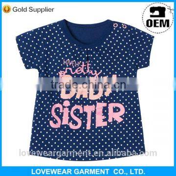 Wholesale cotton kids t shirt, kids girls cotton t shirt