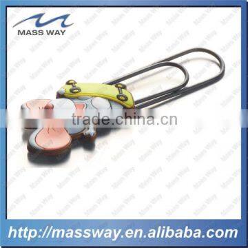Custom Unique 3D Shape Soft PVC Paper Clip