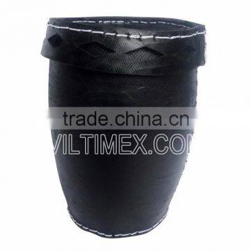 Eco-friendly rubber pot with lid