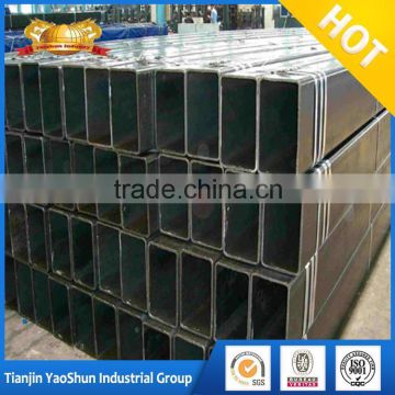 80x40 rhs steel black iron square tube