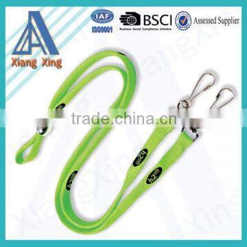 Promotion cheap two clips lanyard with logo