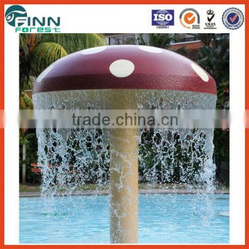 Special design fountain mushroom water park equipment for sale water play equipment