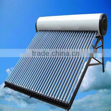 Integrative pressurised solar water heater