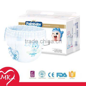 Breathable teddy baby disposable wholesale econmic training pants baby diaper sanitary napkin popular in thailand