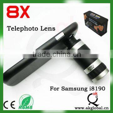 8x zoom lens for Samsung galaxy S3 i9300,telescope lens for galaxy S3,zoom telephoto lens for Samsung S3