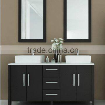 USA hot sell modern solid wood bathroom cabinet bathroom vanity