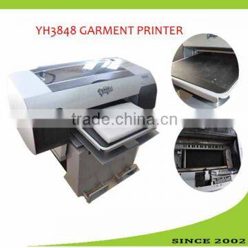 low cost YH3848 DX5 print head 1440dpi direct clothes printer