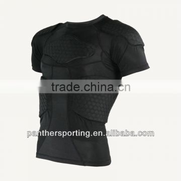 Black Quality Shorts Sleeve America Football girdles