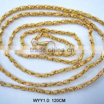 Gold Color Lumachina chain Fashion Bag Chain