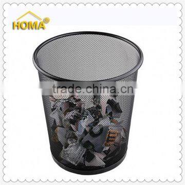 Airtight Iron Open Top Trash Bin