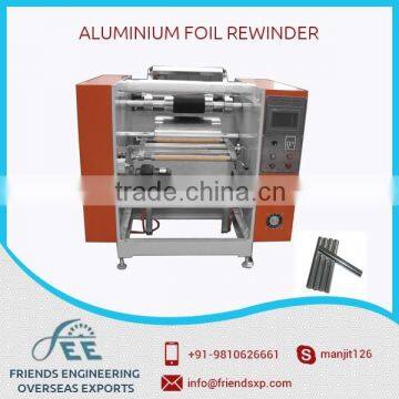 Sturdy Robust Structure Aluminium Foil Rewinder