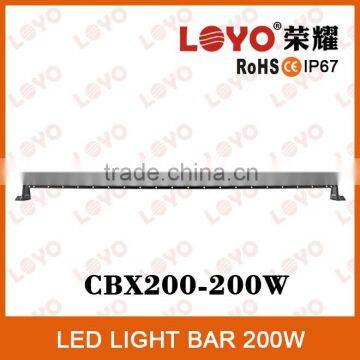 single row 10W 41.5inch Curved LED bar light off road LED light bar manufacturer Cheap price