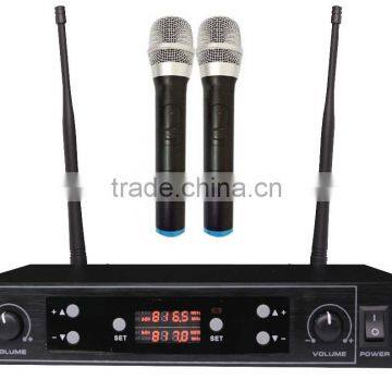UHF wireless microphone, cheap wireless microphone,professional microphone