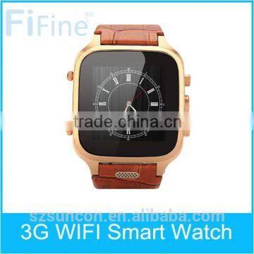 Fifine New Products 2015 Cheap W9 Smart Watch,W9 Smart T3G Telephone Watch Wrist WIFI For Android Ios Phone photo-2