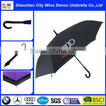 High quality travel umbrella reverse upside down structure inverted umbrella for driving in rainy day