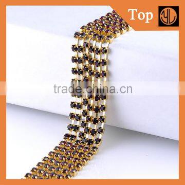 YiWu rhinestone cup chain metal rhinestone chain