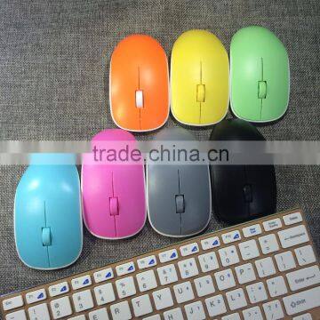 custom logo wireless mouse infection candy colours computer 2.4G computer laptop wireless mouse Optical Mouse Driver