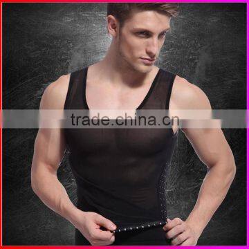 (Muscle Man ) High quality Men Tank Top Slimming Body corset Sports Body Shaper,