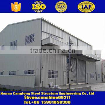 construction light steel structure workshop warehouse