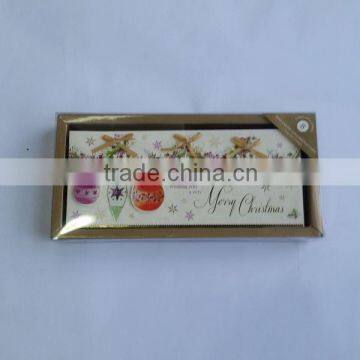 ISO9001:2000 customized christmas card