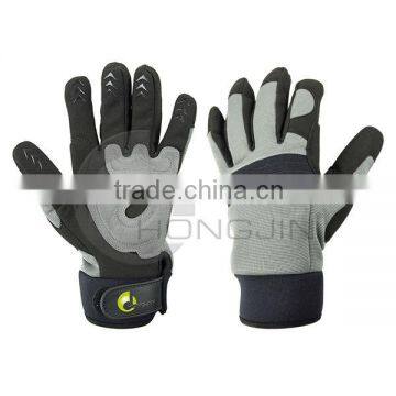 Industrial Antislip Warmer Leather Craft Work Gloves