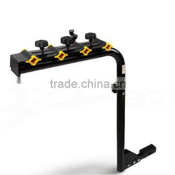 4 bike Hitch Mount Bike Rack in iron/steel tow bar mount bike carrier with keys
