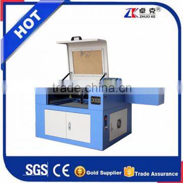 Hot Sale Laser Engraver&Cutter For Wood Acrylic PVC With 60W Co2 Laser Tube Leetro System ZK-5030 500*300MM