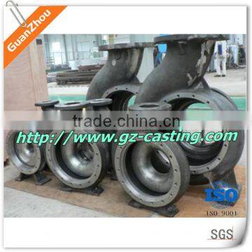 Guanzhou custom cast iron centrifugal submersible pump parts