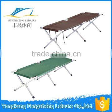 Lightweight aluminum camping bed ,military camping bed,metal camping bed