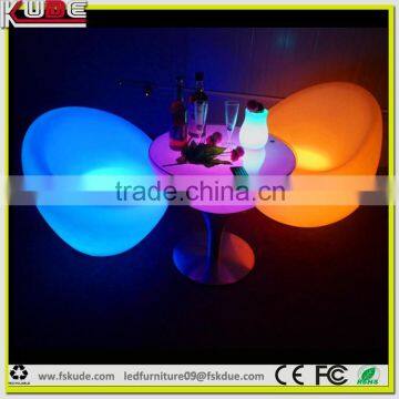 LED Furniture KD-F862 Indoor LED Single Seat Sofa With Remote Control