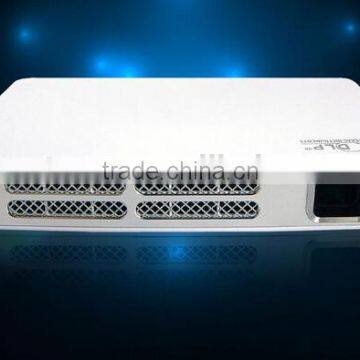 Hot!!Portable Full HD 2500 Lumens LED Mini UNIC Projector Home Cinema Business HDMI AV SD 1080P + US/EU Plug Power Cable photo-3