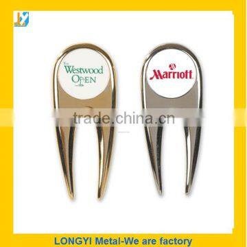 2015 promotional cheap metal golf divot tool