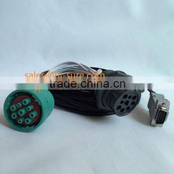 Deutsch 9-pin B022 Connector to HDB15P & J1939S Cable With 9pin Green Connector photo-3