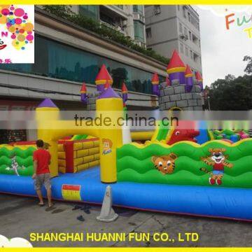 Inflatable Jump Castle/ Inflatable Air Bouncer trampoline with Slide