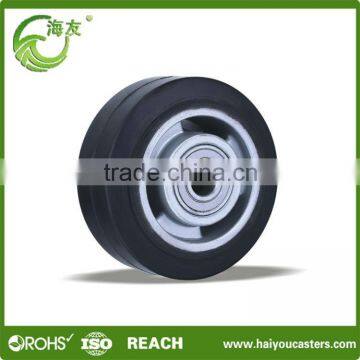 wholesale china products elastic rubber wheel caster wheel