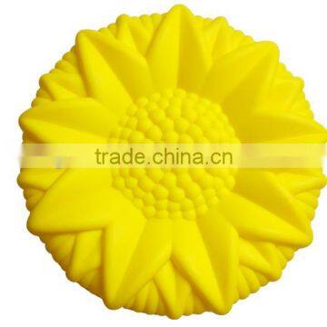 A02-11 sunflower shaped silicone bakeware / sunflower shaped cake mold