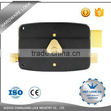 High Security Sliding Button Card Rim Lock photo-4