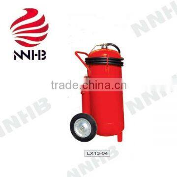 100kg Wheeled foam fire extinguisher with cartridge