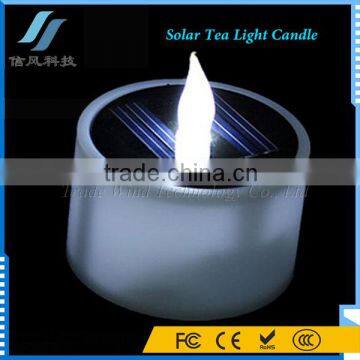 Solar Power Tea Light Candle Light White