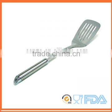 Popular High Quality Kitchen Utensils Stainless Steel Slotted Steak Turner/spatula