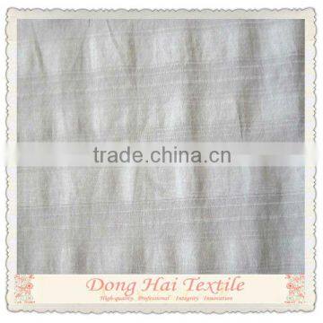 Light polyester cotton shirting fabric with simple pattern