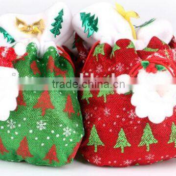 Xmas Festival Present Christmas Santa Claus Candy Gifts Bag Sack Stocking Filler photo-4