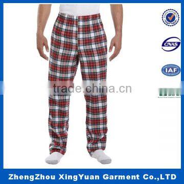 Men's 100% Cotton Super Soft Flannel Plaid Pajama Pants